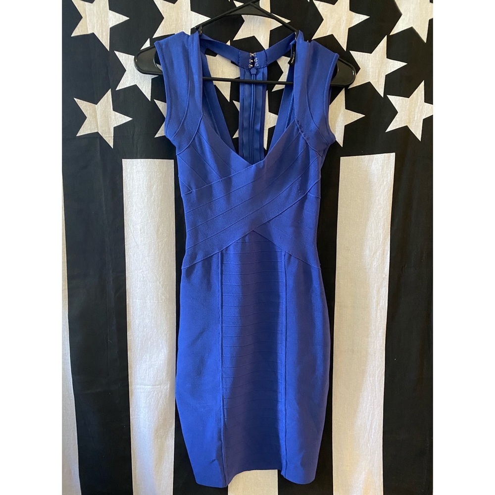 Blue Bandage Dress